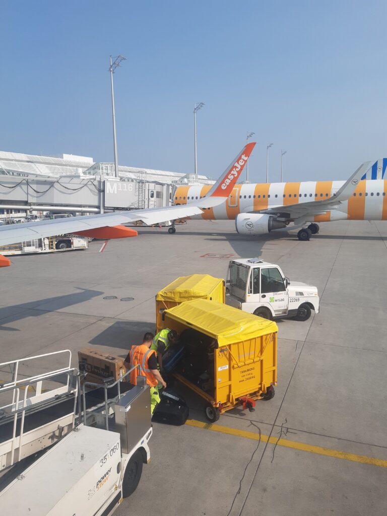 Flug von München nach Schottland